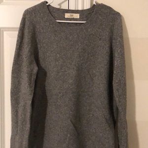 Gray sweater